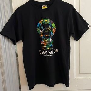 Bape baby milo t-shirt black